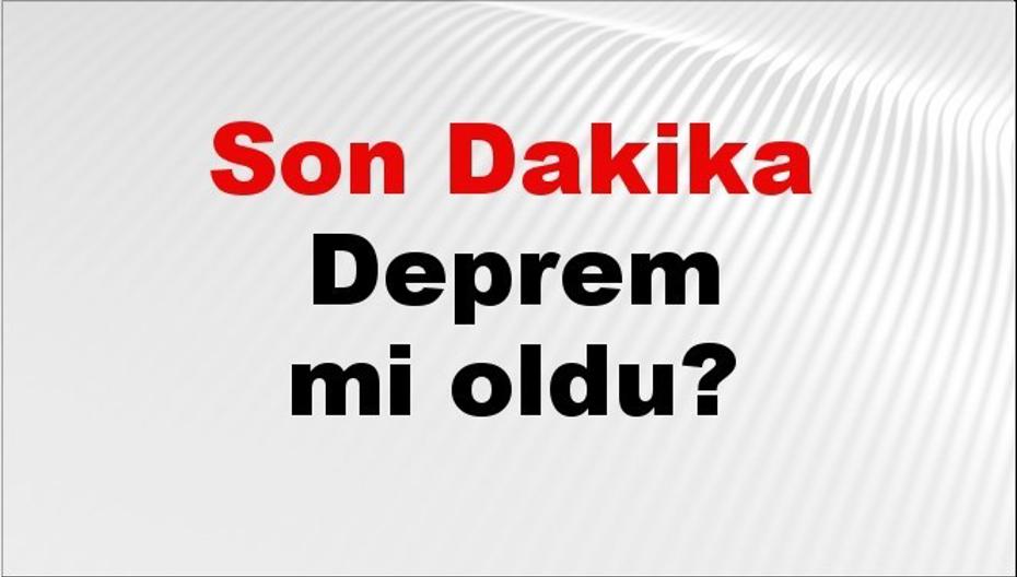 Aydın'da 18 Eylül 2026 Son Depremler ve Güncel Bilgiler
