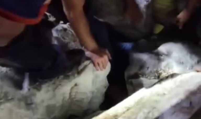 Telefonu almaya çalışırken kayaların arasında kaldı – Son Dakika Türkiye Haberleri