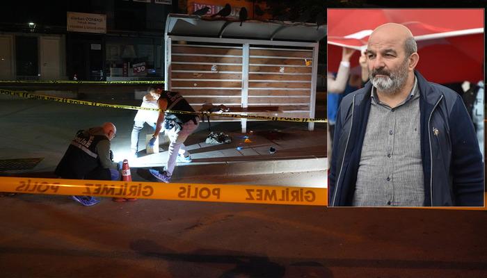 Emekli polis memurunun acısının sonu! Otobüs durağında otobüs durağına çarptı