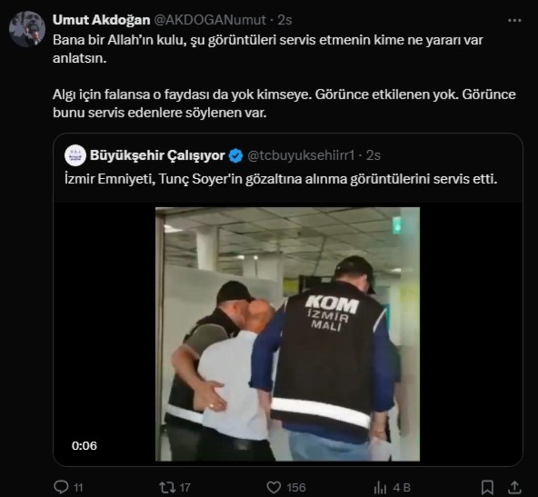 Tunç Soyer'in gözaltı görüntüleri paylaşıldı! CHP'den tepki: 
