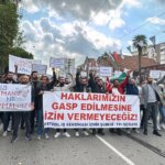 İzmir’de ICC işçilerinin valiliğe yürüyüşüne izin verilmedi… “Haklarımızın gasp edilmesine izin vermeyeceğiz” – Son Dakika Türkiye Haberleri