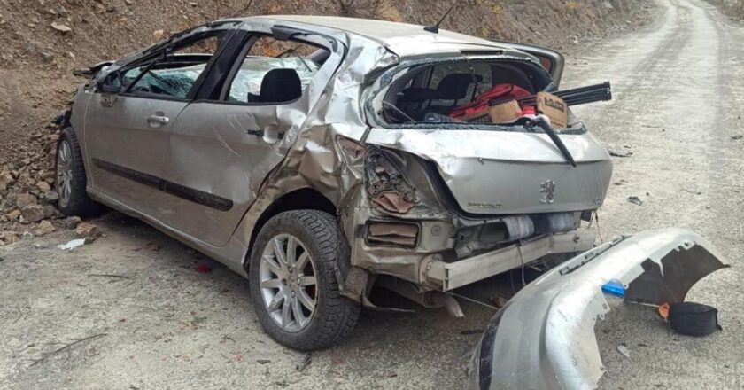 Otomobil uçuruma yuvarlandı, kaza şafak vakti fark edildi: 1 kişi ağır yaralandı