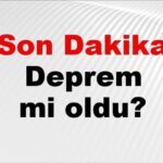 Son Dakika: Deprem Oldu mu? 1 Aralık 2025’te İstanbul, Ankara, İzmir ve Diğer Şehirlerdeki AFAD Son Gelişmeleri!