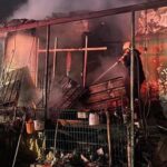 Edirne’deki çiftlikte büyük yangın: Milyonlarca lira değerindeki tarım makineleri alevlere teslim oldu!