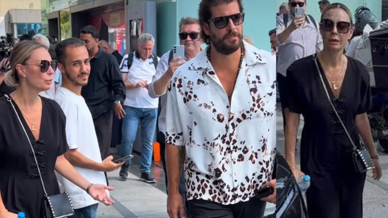 Özge Özder cenazede fotoğraf çekmek istenince sert çıktı